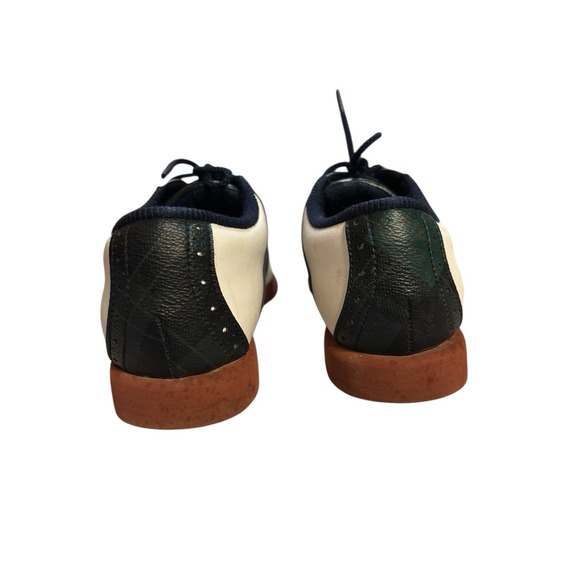 FootJoy‎ GreenJoy Golf Cleats Womens 7 M White Green Plaid Summer Activewear - Picture 10 of 12